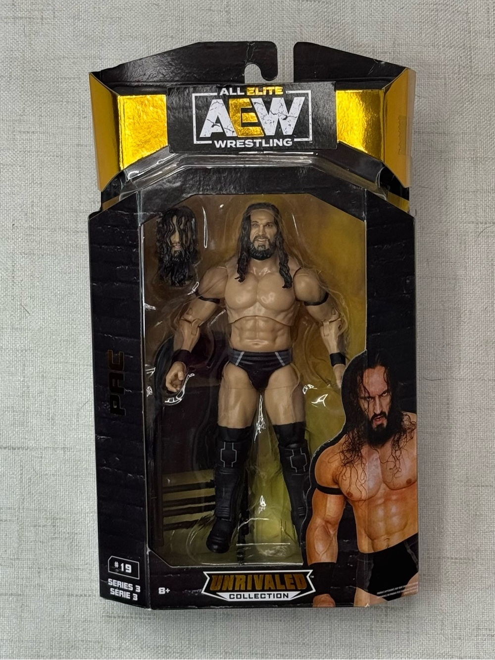 2021 AEW Jazwares Unrivaled Collection Series 3 #19 PAC